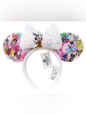 100 Year Anniversary Character Mouse Ear Headband